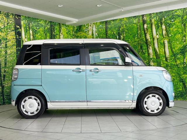 ムーヴキャンバス Ｇメイクアップリミテッド　ＳＡＩＩＩ　両側電動ドア　全周囲カメラ　衝突被害軽減システム　禁煙車　ドラレコ　スマートキー　ＬＥＤヘッド　ＥＴＣ　オートハイビーム　オートライト　オートエアコン　Ｂｌｕｅｔｏｏｔｈ　ＣＤ　ＤＶＤ再生　フルセグ（27枚目）