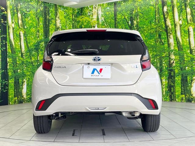 アクア Ｘ　純正ＳＤナビ　バックカメラ　衝突被害軽減システム　レーダークルーズ　禁煙車　ドラレコ　スマートキー　ＬＥＤヘッド　ビルトインＥＴＣ　オートハイビーム　車線逸脱警報　オートライト　オートエアコン（15枚目）