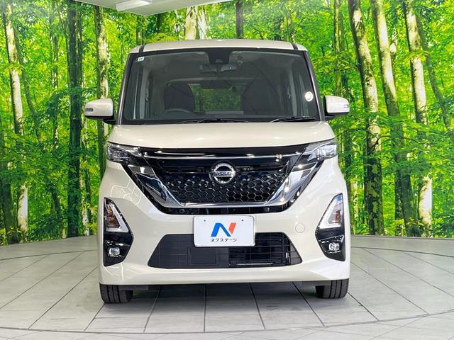 ルークス ハイウェイスター　Ｇターボプロパイロットエディション　両側電動ドア　ＳＤナビ　全周囲カメラ　衝突被害軽減システム　レーダークルーズ　禁煙車　ドラレコ　コーナーセンサー　スマートキー　ＬＥＤヘッド　ビルトインＥＴＣ　純正１５インチアルミ　車線逸脱警報（14枚目）