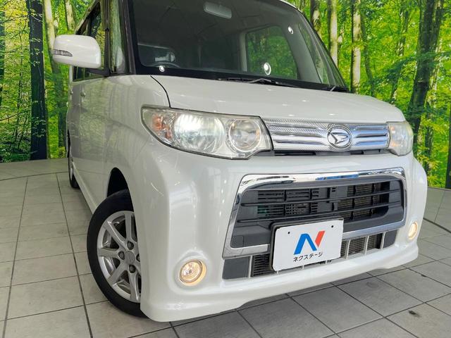 タント カスタムＸ　ＳＤナビ　電動スライドドア　バックカメラ　スマートキー　ＨＩＤヘッド　純正１４インチアルミ　オートエアコン　電動格納ミラー　トラクションコントロール　ＣＤ　パワーステアリング（12枚目）