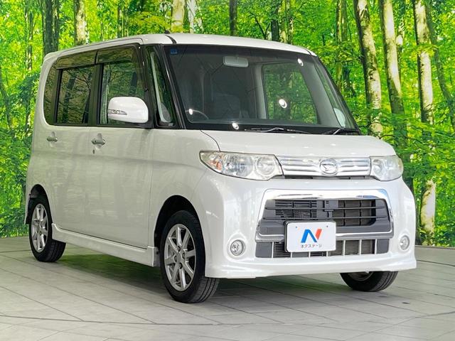 タント カスタムＸ　ＳＤナビ　電動スライドドア　バックカメラ　スマートキー　ＨＩＤヘッド　純正１４インチアルミ　オートエアコン　電動格納ミラー　トラクションコントロール　ＣＤ　パワーステアリング（16枚目）