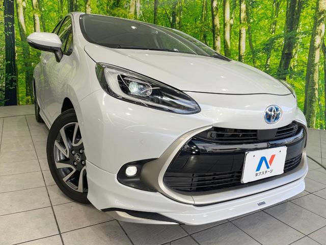 アクア Ｚ　モデリスタ　純正ディスプレイオーディオ　衝突被害軽減システム　レーダークルーズ　全周囲カメラ　ドラレコ　コーナーセンサー　スマートキー　ＬＥＤヘッド　純正１６インチアルミ　オートハイビーム（12枚目）