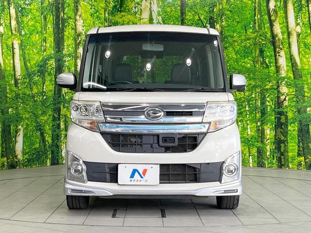 タント カスタムＲＳ　トップエディションＳＡ　純正ＳＤナビ　衝突被害軽減装置　両側電動ドア　後席モニター　バックカメラ　スマートキー　ＬＥＤヘッド　ハーフレザーシート　純正１５インチアルミ　オートライト　オートエアコン　Ｂｌｕｅｔｏｏｔｈ　ＣＤ（14枚目）