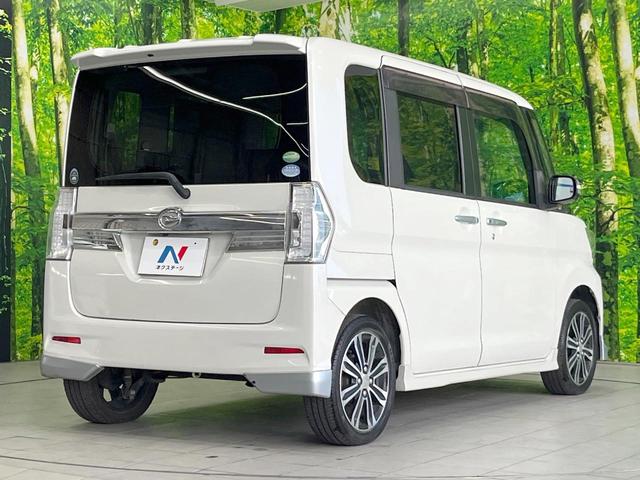 タント カスタムＲＳ　トップエディションＳＡ　純正ＳＤナビ　衝突被害軽減装置　両側電動ドア　後席モニター　バックカメラ　スマートキー　ＬＥＤヘッド　ハーフレザーシート　純正１５インチアルミ　オートライト　オートエアコン　Ｂｌｕｅｔｏｏｔｈ　ＣＤ（17枚目）