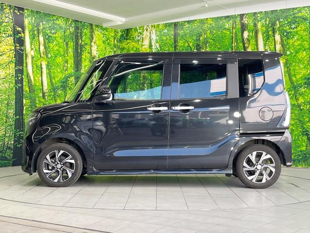 タント カスタムＸ　ＳＤナビ　衝突被害軽減システム　両側電動ドア　バックカメラ　スマートキー　ＬＥＤヘッド　ハーフレザーシート　コーナーセンサー　純正１４インチアルミ　オートライト　オートエアコン（28枚目）