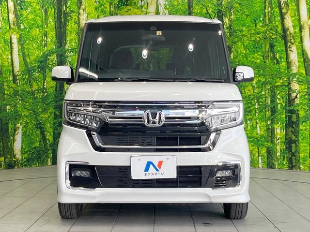 N-BOXカスタム L 純正SDナビ バックカメラ 衝突被害軽減システム 禁煙車 シートヒーター コーナーセンサー スマートキー LEDヘッド ビルトインETC クルコン 純正14インチアルミ 車線逸脱警報 オートライト(14枚目)