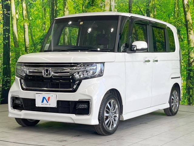 N-BOXカスタム L 純正SDナビ バックカメラ 衝突被害軽減システム 禁煙車 シートヒーター コーナーセンサー スマートキー LEDヘッド ビルトインETC クルコン 純正14インチアルミ 車線逸脱警報 オートライト(21枚目)