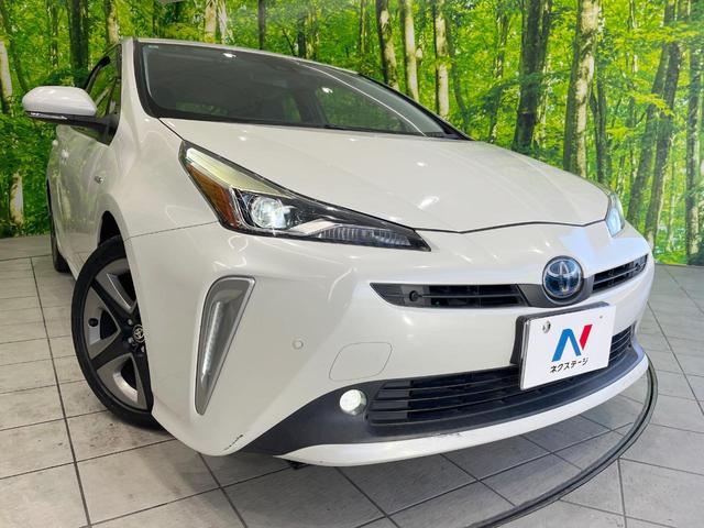 プリウス Ｓツーリングセレクション　純正ＳＤナビ　バックカメラ　衝突被害軽減システム　レーダークルーズ　禁煙車　シートヒーター　コーナーセンサー　スマートキー　ＬＥＤヘッド　ビルトインＥＴＣ　純正１７インチアルミ　オートハイビーム（12枚目）