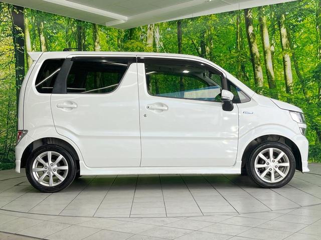 ワゴンＲ ハイブリッドＦＺ　純正ＳＤナビ　バックカメラ　衝突被害軽減システム　シートヒーター　ドラレコ　ＬＥＤヘッド　純正１４インチアルミ　車線逸脱警報　オートライト　オートエアコン　ＣＤ　ＤＶＤ再生　フルセグ（30枚目）