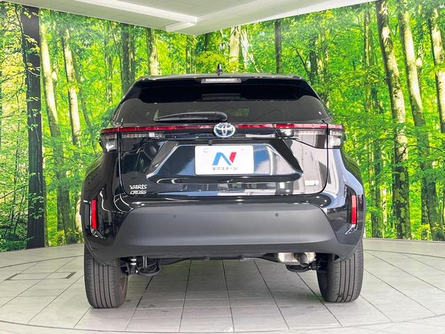 ヤリスクロス ハイブリッドZ 全周囲カメラ 衝突被害軽減システム レーダークルーズ 禁煙車 ハーフレザーシート パワーシート コーナーセンサー スマートキー LEDヘッド ビルトインETC 純正18インチアルミ オートハイビーム(15枚目)