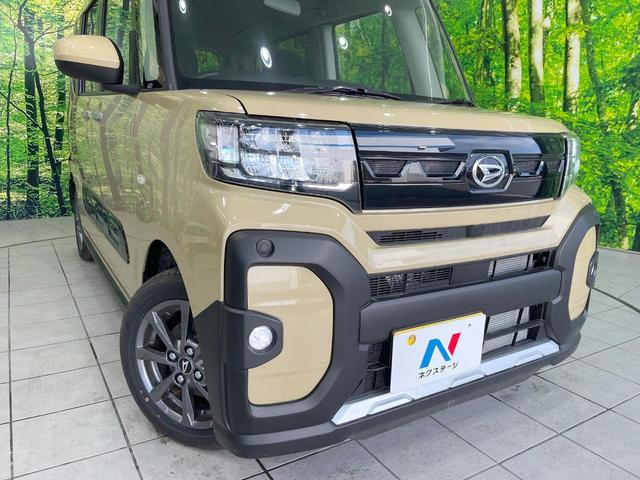 タント ファンクロス 届出済未使用車 両側電動ドア 衝突被害軽減システム コーナーセンサー スマートキー LEDヘッド 純正14インチアルミ オートライト オートエアコン LEDフォグ(12枚目)