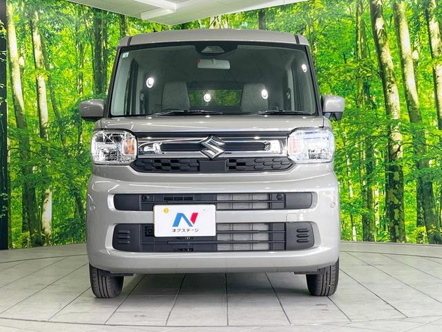 スペーシア ハイブリッドＧ　届出済未使用車　衝突被害軽減システム　コーナーセンサー　スマートキー　ＬＥＤヘッド　オートライト　オートエアコン　車線逸脱時警報システム　誤発信抑制装置　盗難防止装置　トラクションコントロール（14枚目）