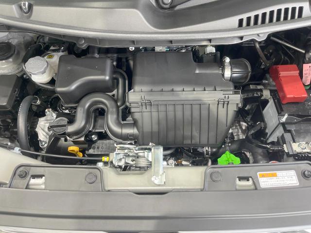 スペーシア ハイブリッドＧ　届出済未使用車　衝突被害軽減システム　コーナーセンサー　スマートキー　ＬＥＤヘッド　オートライト　オートエアコン　車線逸脱時警報システム　誤発信抑制装置　盗難防止装置　トラクションコントロール（18枚目）