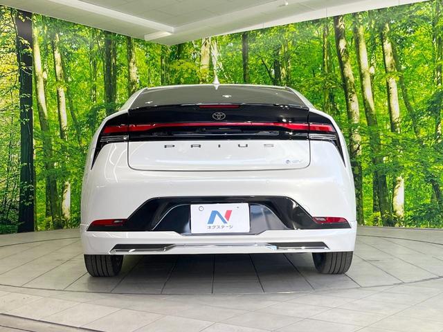 プリウス Ｚ　モデリスタエアロ　全周囲カメラ　衝突被害軽減システム　レーダークルーズ　禁煙車　レザーシート　前席シートエアコン　パワーシート　ドラレコ　コーナーセンサー　スマートキー　ＬＥＤヘッド　ＥＴＣ２．０（15枚目）