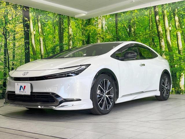 プリウス Ｚ　モデリスタエアロ　全周囲カメラ　衝突被害軽減システム　レーダークルーズ　禁煙車　レザーシート　前席シートエアコン　パワーシート　ドラレコ　コーナーセンサー　スマートキー　ＬＥＤヘッド　ＥＴＣ２．０（24枚目）