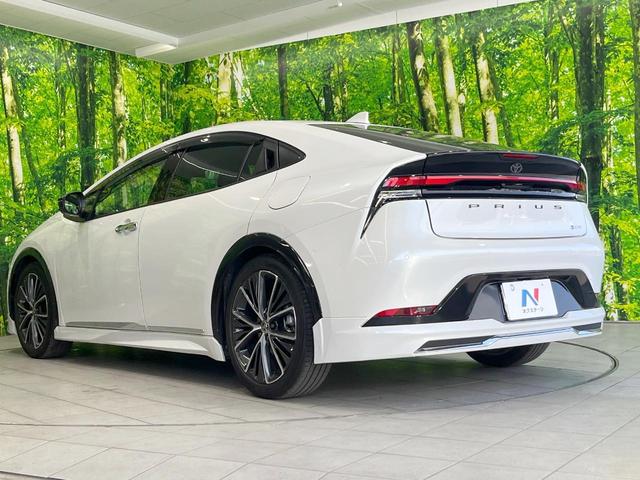 プリウス Ｚ　モデリスタエアロ　全周囲カメラ　衝突被害軽減システム　レーダークルーズ　禁煙車　レザーシート　前席シートエアコン　パワーシート　ドラレコ　コーナーセンサー　スマートキー　ＬＥＤヘッド　ＥＴＣ２．０（26枚目）