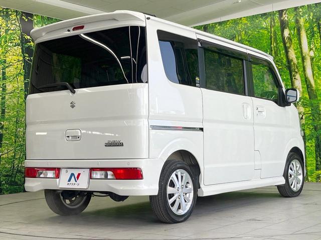 エブリイワゴン ＰＺターボ　電動スライドドア　ＳＤナビ　バックカメラ　衝突被害軽減システム　禁煙車　スマートキー　ＨＩＤヘッド　ＥＴＣ　純正１４インチアルミ　オートライト　オートエアコン　Ｂｌｕｅｔｏｏｔｈ　ＣＤ　ＤＶＤ再生（17枚目）