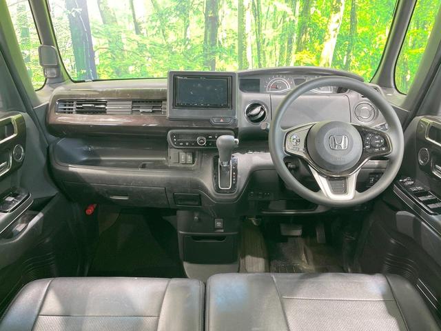 Ｎ－ＢＯＸカスタム Ｇ・Ｌホンダセンシング　電動スライドドア　ＳＤナビ　バックカメラ　衝突被害軽減システム　レーダークルーズ　禁煙車　ドラレコ　スマートキー　ＬＥＤヘッド　ビルトインＥＴＣ　オートライト　オートエアコン　Ｂｌｕｅｔｏｏｔｈ（2枚目）