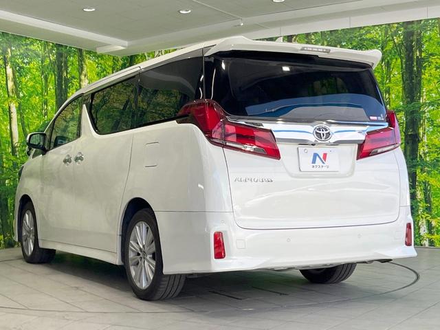 アルファード ２．５Ｓ　両側電動ドア　後席モニター　バックカメラ　衝突被害軽減システム　レーダークルーズ　禁煙車　コーナーセンサー　スマートキー　ＬＥＤヘッド　ビルトインＥＴＣ　純正１８インチアルミ　オートハイビーム（24枚目）