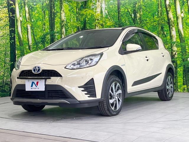 アクア クロスオーバー　ＳＤナビ　衝突被害軽減システム　バックカメラ　ハーフレザーシート　ドラレコ　スマートキー　ＥＴＣ　コーナーセンサー　純正１６インチアルミ　オートハイビーム　オートライト　オートエアコン（27枚目）