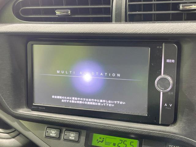 アクア G SDナビ バックカメラ 禁煙車 スマートキー LEDヘッド ETC 純正15インチアルミ オートライト オートエアコン Bluetooth CD DVD再生 フルセグ(3枚目)