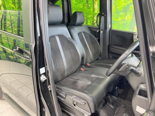 Ｎ－ＢＯＸカスタム Ｌターボ　スタイル＋ブラック　純正ＳＤナビ　衝突被害軽減システム　レーダークルーズ　両側電動ドア　バックカメラ　スマートキー　ＬＥＤヘッド　ハーフレザーシート　コーナーセンサー　ビルトインＥＴＣ　純正１５インチアルミ（8枚目）