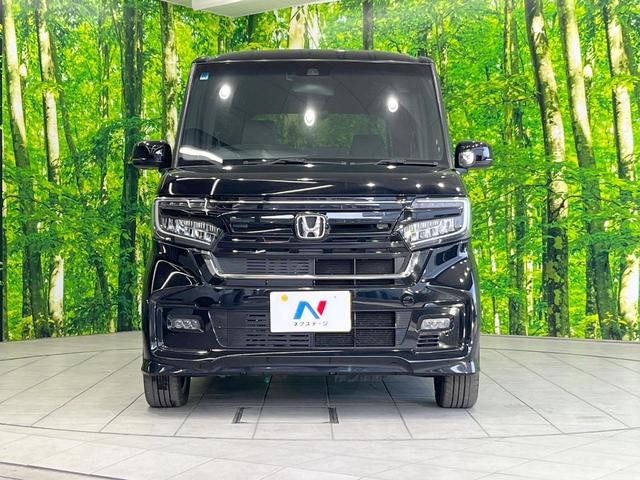 Ｎ－ＢＯＸカスタム Ｌターボ　スタイル＋ブラック　純正ＳＤナビ　衝突被害軽減システム　レーダークルーズ　両側電動ドア　バックカメラ　スマートキー　ＬＥＤヘッド　ハーフレザーシート　コーナーセンサー　ビルトインＥＴＣ　純正１５インチアルミ（14枚目）