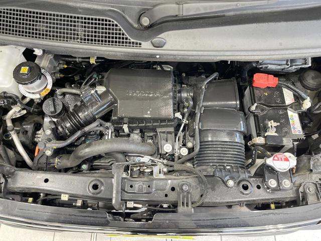 Ｎ－ＢＯＸカスタム Ｌターボ　スタイル＋ブラック　純正ＳＤナビ　衝突被害軽減システム　レーダークルーズ　両側電動ドア　バックカメラ　スマートキー　ＬＥＤヘッド　ハーフレザーシート　コーナーセンサー　ビルトインＥＴＣ　純正１５インチアルミ（18枚目）