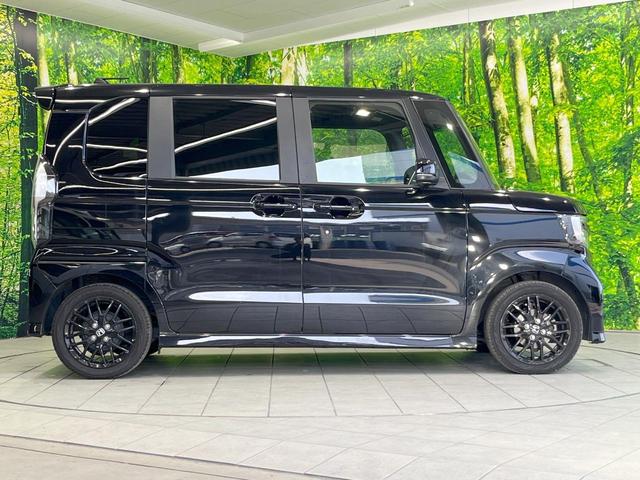 Ｎ－ＢＯＸカスタム Ｌターボ　スタイル＋ブラック　純正ＳＤナビ　衝突被害軽減システム　レーダークルーズ　両側電動ドア　バックカメラ　スマートキー　ＬＥＤヘッド　ハーフレザーシート　コーナーセンサー　ビルトインＥＴＣ　純正１５インチアルミ（30枚目）