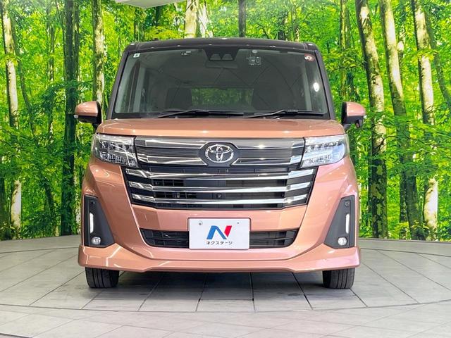 ルーミー カスタムＧ　純正ＳＤナビ　衝突被害軽減システム　レーダークルーズ　両側電動ドア　全周囲カメラ　ドラレコ　スマートキー　ＬＥＤヘッド　コーナーセンサー　ビルトインＥＴＣ　純正１４インチアルミ　オートライト（14枚目）