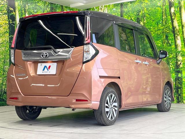 ルーミー カスタムＧ　純正ＳＤナビ　衝突被害軽減システム　レーダークルーズ　両側電動ドア　全周囲カメラ　ドラレコ　スマートキー　ＬＥＤヘッド　コーナーセンサー　ビルトインＥＴＣ　純正１４インチアルミ　オートライト（17枚目）