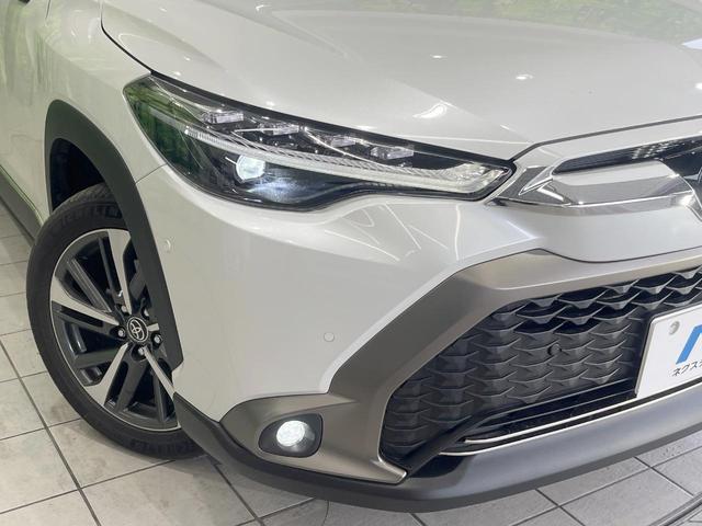 カローラクロス ハイブリッド　Ｚ　純正ナビ機能付ＤＡ　衝突被害軽減システム　レーダークルーズ　全周囲カメラ　電動リアゲート　ハーフレザーシート　全席シートヒーター　パワーシート　ドラレコ　コーナーセンサー　スマートキー　ＬＥＤヘッド（12枚目）