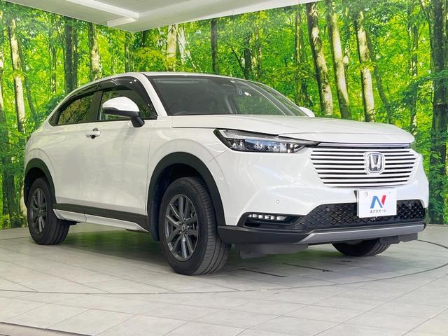 ヴェゼル ｅ：ＨＥＶ　Ｘ　バックカメラ　衝突被害軽減システム　レーダークルーズ　ドラレコ　コーナーセンサー　スマートキー　ＬＥＤヘッド　ＥＴＣ２．０　純正１６インチアルミ　車線逸脱警報　オートライト　オートエアコン（16枚目）