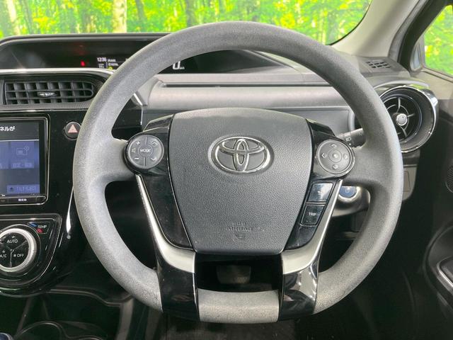 アクア S 純正SDナビ バックカメラ 衝突被害軽減システム 禁煙車 LEDヘッド ビルトインETC オートライト オートエアコン Bluetooth CD DVD再生 フルセグ LEDフォグ(14枚目)