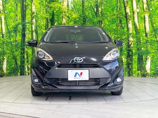 アクア S 純正SDナビ バックカメラ 衝突被害軽減システム 禁煙車 LEDヘッド ビルトインETC オートライト オートエアコン Bluetooth CD DVD再生 フルセグ LEDフォグ(15枚目)