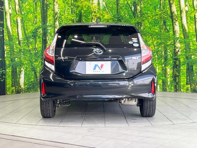 アクア S 純正SDナビ バックカメラ 衝突被害軽減システム 禁煙車 LEDヘッド ビルトインETC オートライト オートエアコン Bluetooth CD DVD再生 フルセグ LEDフォグ(16枚目)