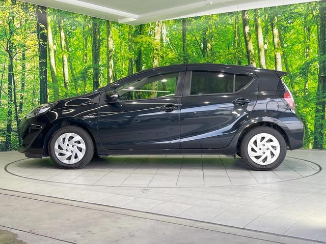 アクア S 純正SDナビ バックカメラ 衝突被害軽減システム 禁煙車 LEDヘッド ビルトインETC オートライト オートエアコン Bluetooth CD DVD再生 フルセグ LEDフォグ(24枚目)