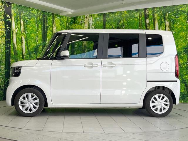 Ｎ－ＢＯＸ ベースグレード　電動スライドドア　衝突被害軽減装置　レーダークルーズ　禁煙車　コーナーセンサー　スマートキー　ＬＥＤヘッド　車線逸脱警報　誤発信抑制装置　オートエアコン　ＣＤプレイヤー　盗難防止装置（25枚目）