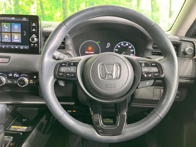 ヴェゼル ｅ：ＨＥＶ　Ｚ　純正ナビ　バックカメラ　衝突被害軽減システム　レーダークルーズ　禁煙車　ハーフレザーシート　ドラレコ　コーナーセンサー　スマートキー　ＬＥＤヘッド　ＥＴＣ２．０　純正１８インチアルミ　オートハイビーム（11枚目）