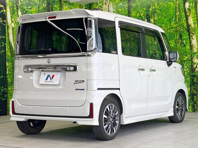 スペーシアカスタム ハイブリッドＸＳ　両側電動ドア　純正ＳＤナビ　全周囲カメラ　衝突被害軽減システム　レーダークルーズ　禁煙車　ハーフレザーシート　シートヒーター　ドラレコ　コーナーセンサー　スマートキー　ＬＥＤヘッド　ビルトインＥＴＣ（17枚目）