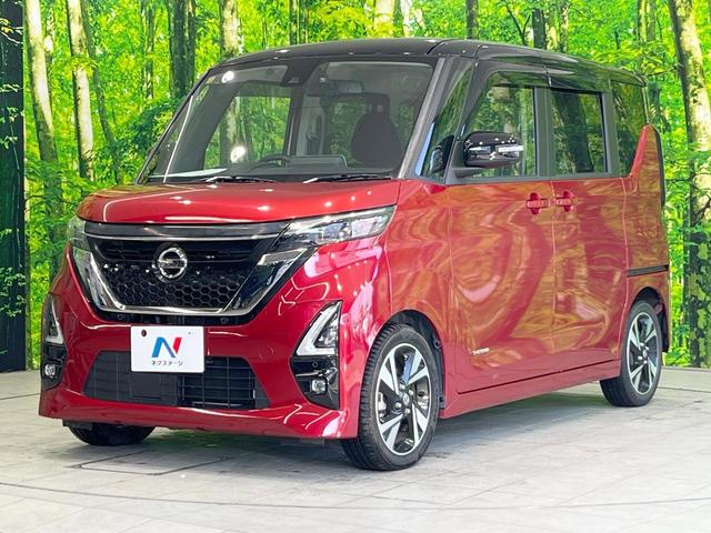 ルークス ハイウェイスター　Ｇターボプロパイロットエディション　両側電動ドア　純正ＳＤナビ　全周囲カメラ　衝突被害軽減システム　レーダークルーズ　禁煙車　ドラレコ　コーナーセンサー　スマートキー　ＬＥＤヘッド　ＥＴＣ　純正１５インチアルミ　オートハイビーム（21枚目）