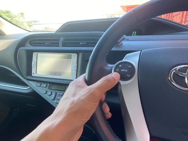 アクア Ｇ　禁煙車　ナビ　バックカメラ　ＴＶ　Ｂｌｕｅｔｏｏｔｈ　キーレス　ＥＴＣ　トヨタディーラー整備歴（17枚目）