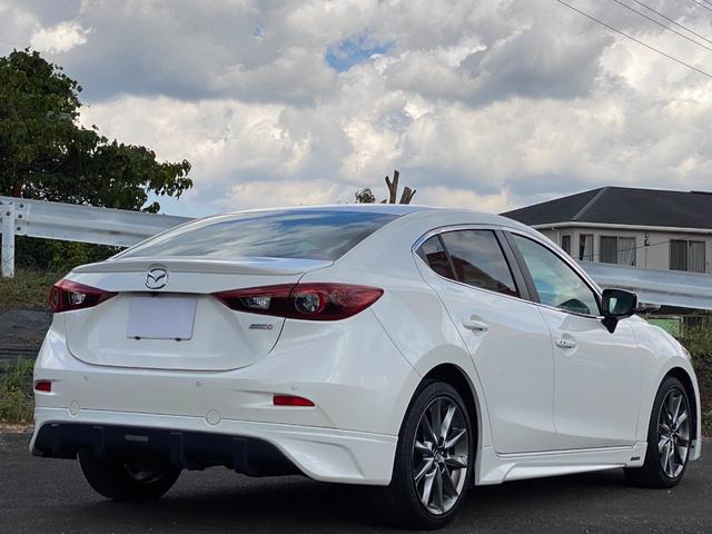 アクセラ 15XD Lパッケージ ケンスタイルエアロ前・横・後 360度カメラ Boseサウンド 前後ドラレコ(3枚目)