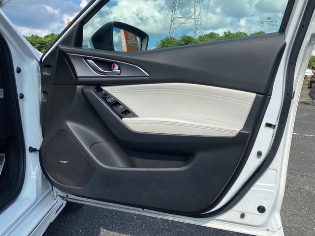 アクセラ 15XD Lパッケージ ケンスタイルエアロ前・横・後 360度カメラ Boseサウンド 前後ドラレコ(22枚目)