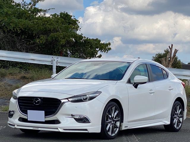 アクセラ 15XD Lパッケージ ケンスタイルエアロ前・横・後 360度カメラ Boseサウンド 前後ドラレコ(35枚目)