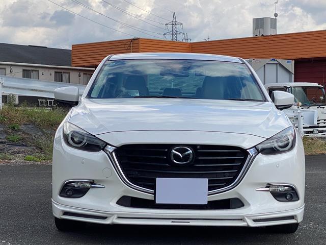 アクセラ 15XD Lパッケージ ケンスタイルエアロ前・横・後 360度カメラ Boseサウンド 前後ドラレコ(36枚目)