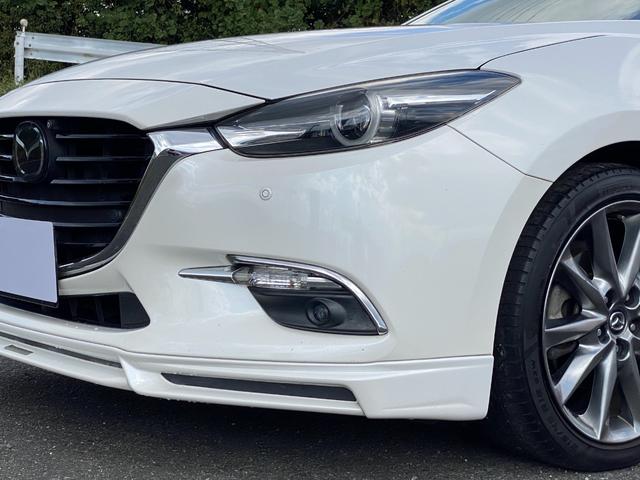 アクセラ 15XD Lパッケージ ケンスタイルエアロ前・横・後 360度カメラ Boseサウンド 前後ドラレコ(39枚目)