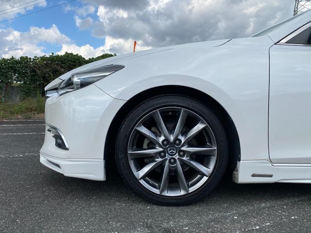 アクセラ 15XD Lパッケージ ケンスタイルエアロ前・横・後 360度カメラ Boseサウンド 前後ドラレコ(41枚目)