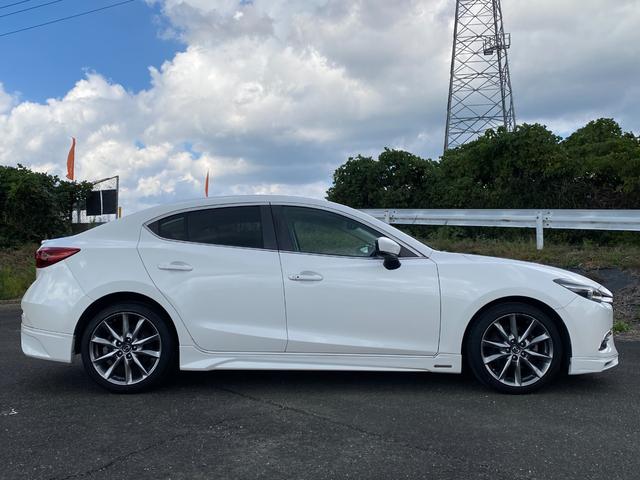 アクセラ 15XD Lパッケージ ケンスタイルエアロ前・横・後 360度カメラ Boseサウンド 前後ドラレコ(50枚目)