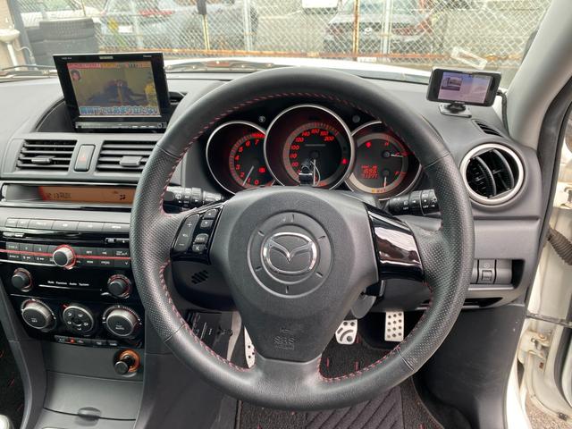 マツダスピードアクセラ ベースグレード　マツダ整備歴　禁煙車　ＴＶ　ＤＶＤ　ＥＴＣ　スマートキー２個　ドラレコ（13枚目）